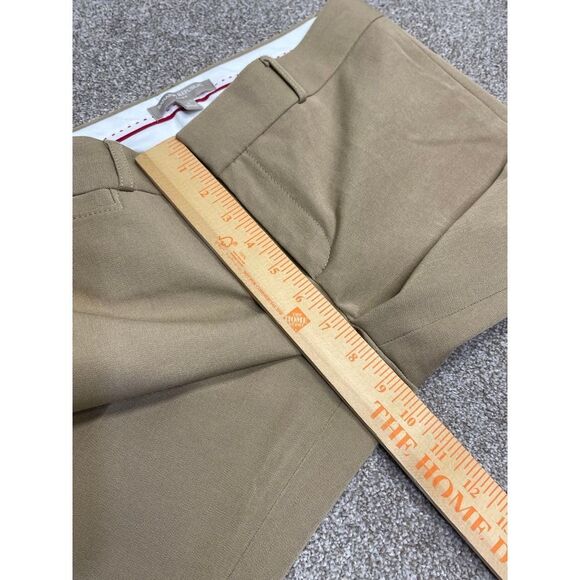 Banana Republic womens sloan pant sz 6 tan business casual - Picture 7 of 12